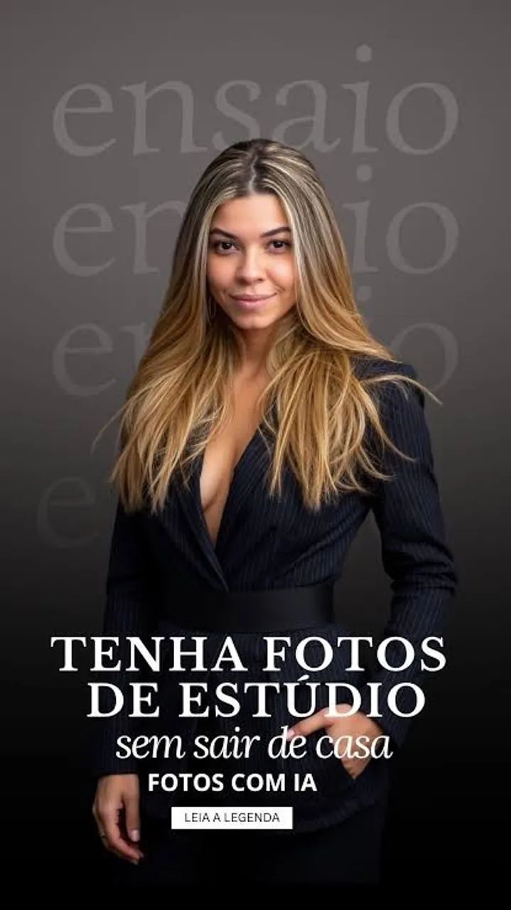 Ensaio fotográfico profissional on-line 