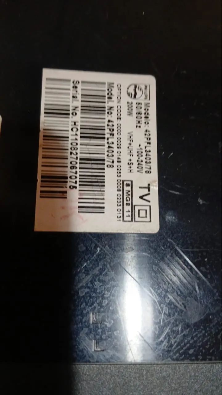 Tv Plilips 42 polegadas com defeito retirada de peças  - Foto 2