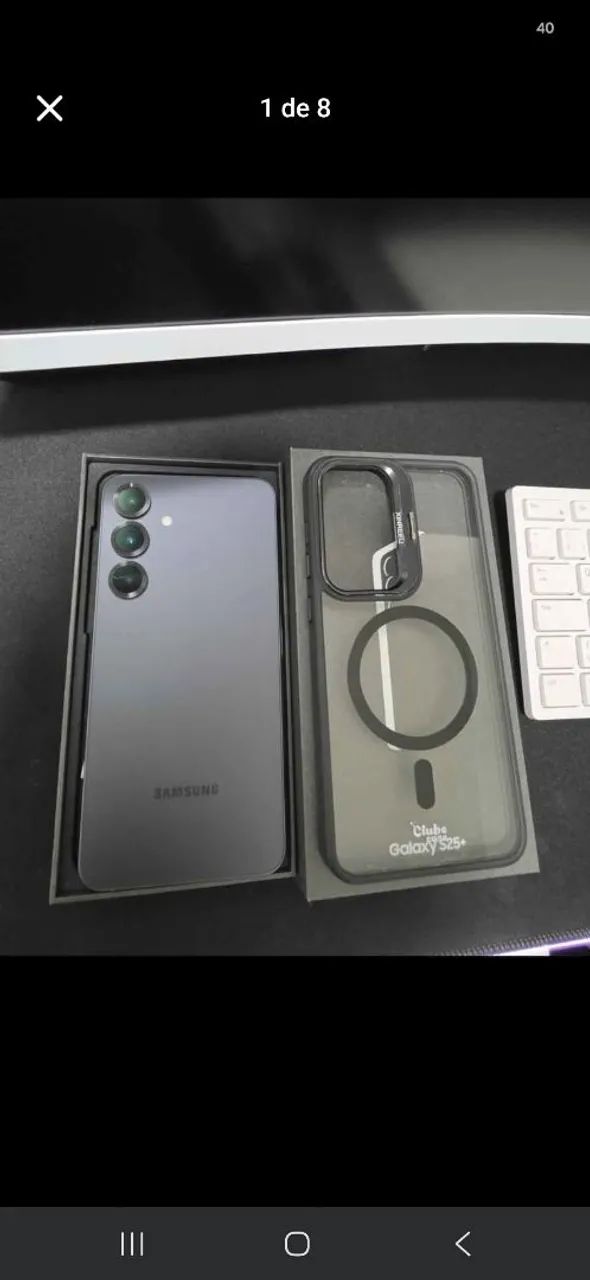 Samsung S25 Plus 512GB Completo e barato!
