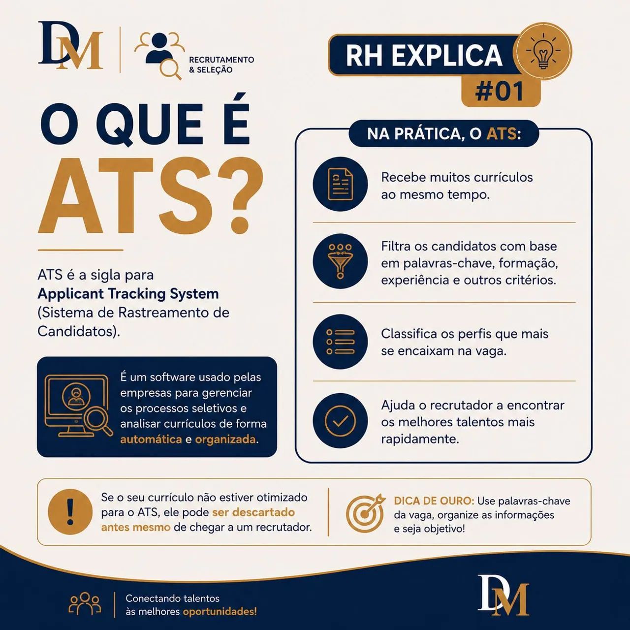 Elaboração de currículo para ATS e perfil do LinkedIn. - Foto 2