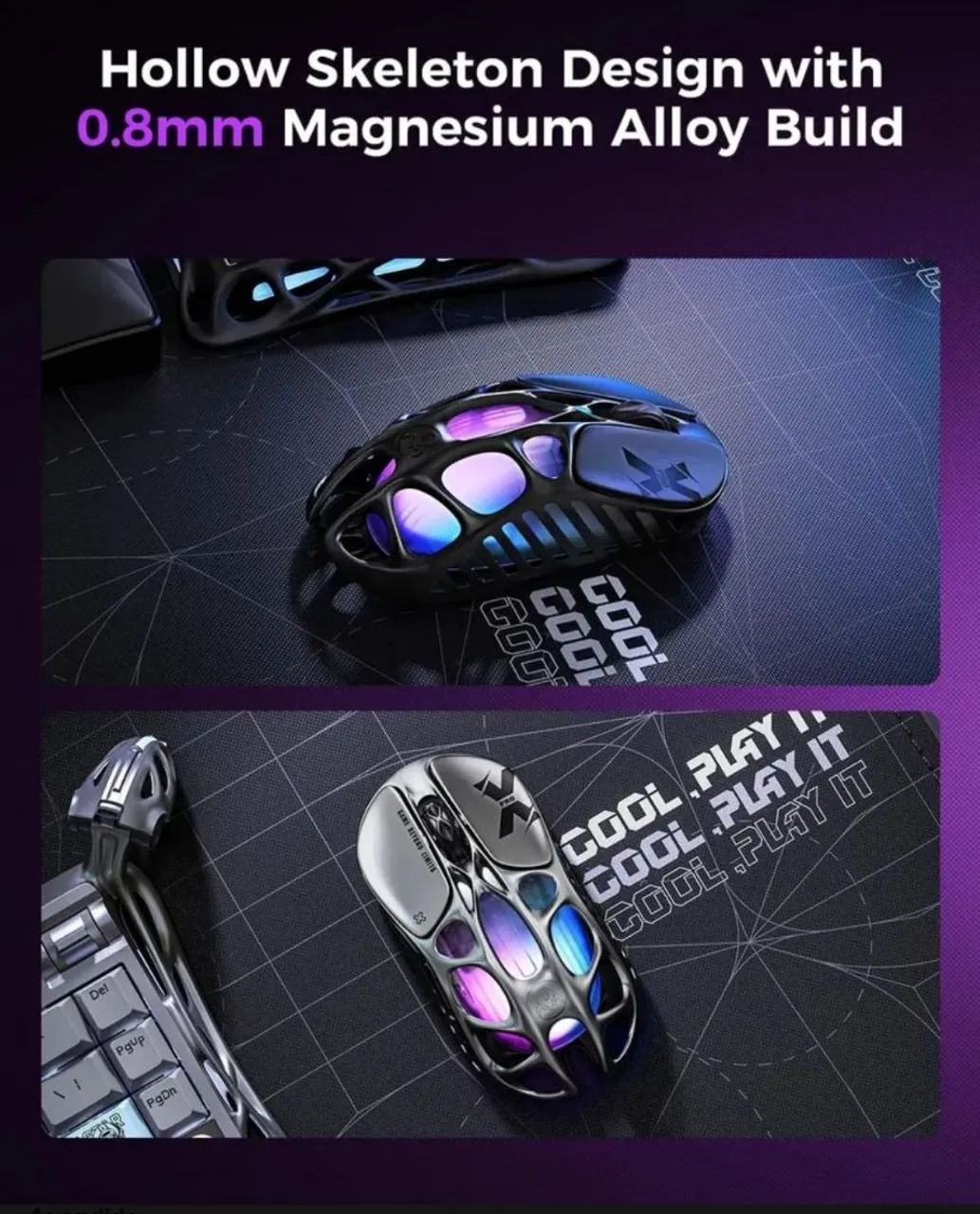 Mouse gamer gravastar Mercury x pro - Foto 5