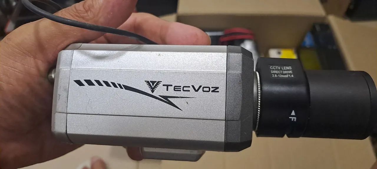 Canera de segurança tecvoz tec dns 550hs