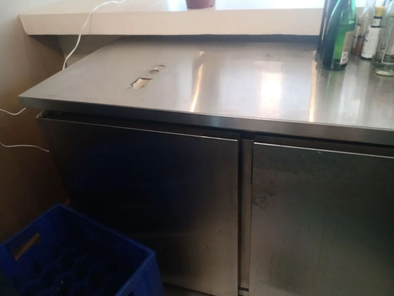 Balcão refrigerado para barril de chop, funcionando  - Foto 2
