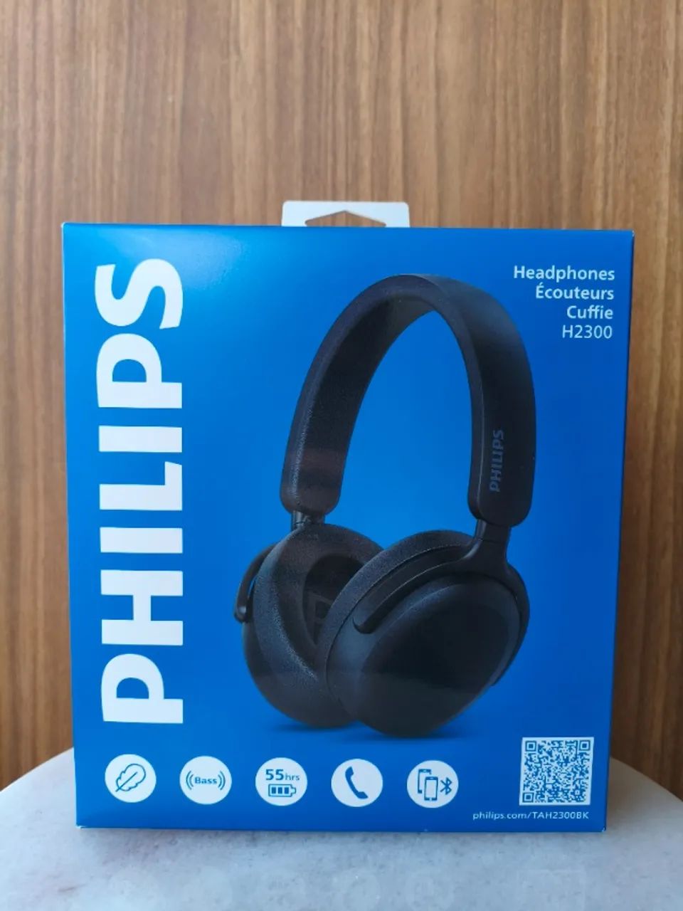 Headphone Bluetooth Philips Tah2300BK