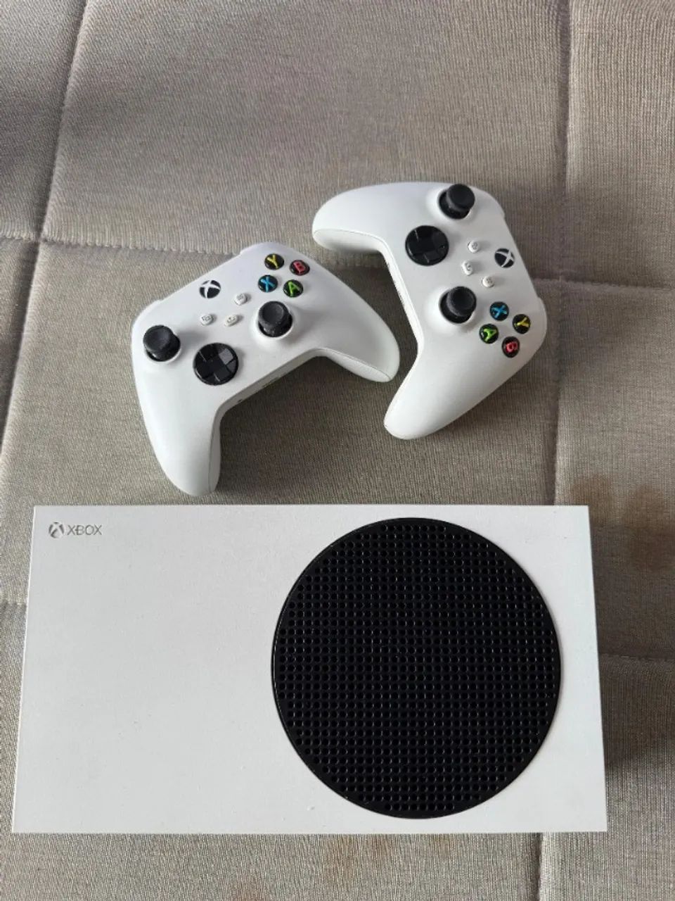 Xbox Series S com 2 Controles Troco