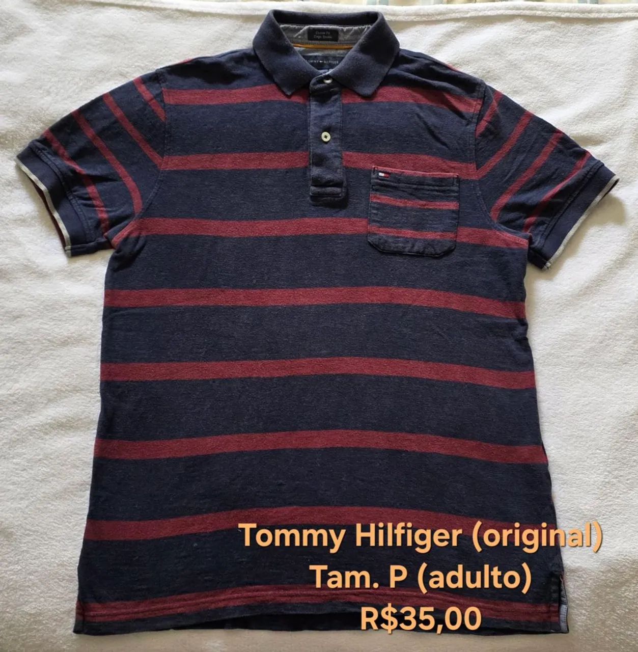 Kit com 3 Polo Lacoste, Tommy Hilfiger e TNG - Foto 2