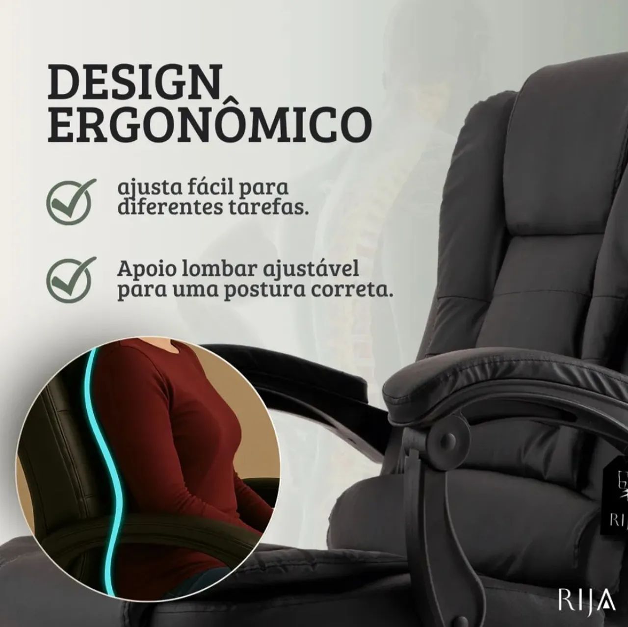 Cadeira de escritório  - Foto 3