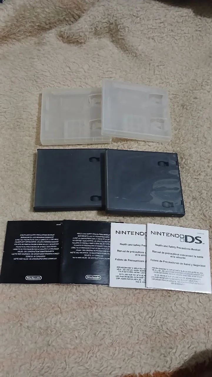 Capa Case Estojo Original com manual para Nintendo DS e Game Boy Advance GBA - Foto 2