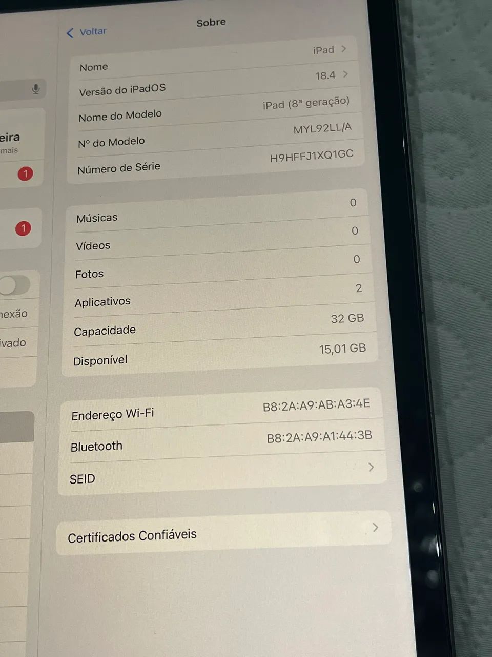 iPad 8ª geração 32GB - Foto 5