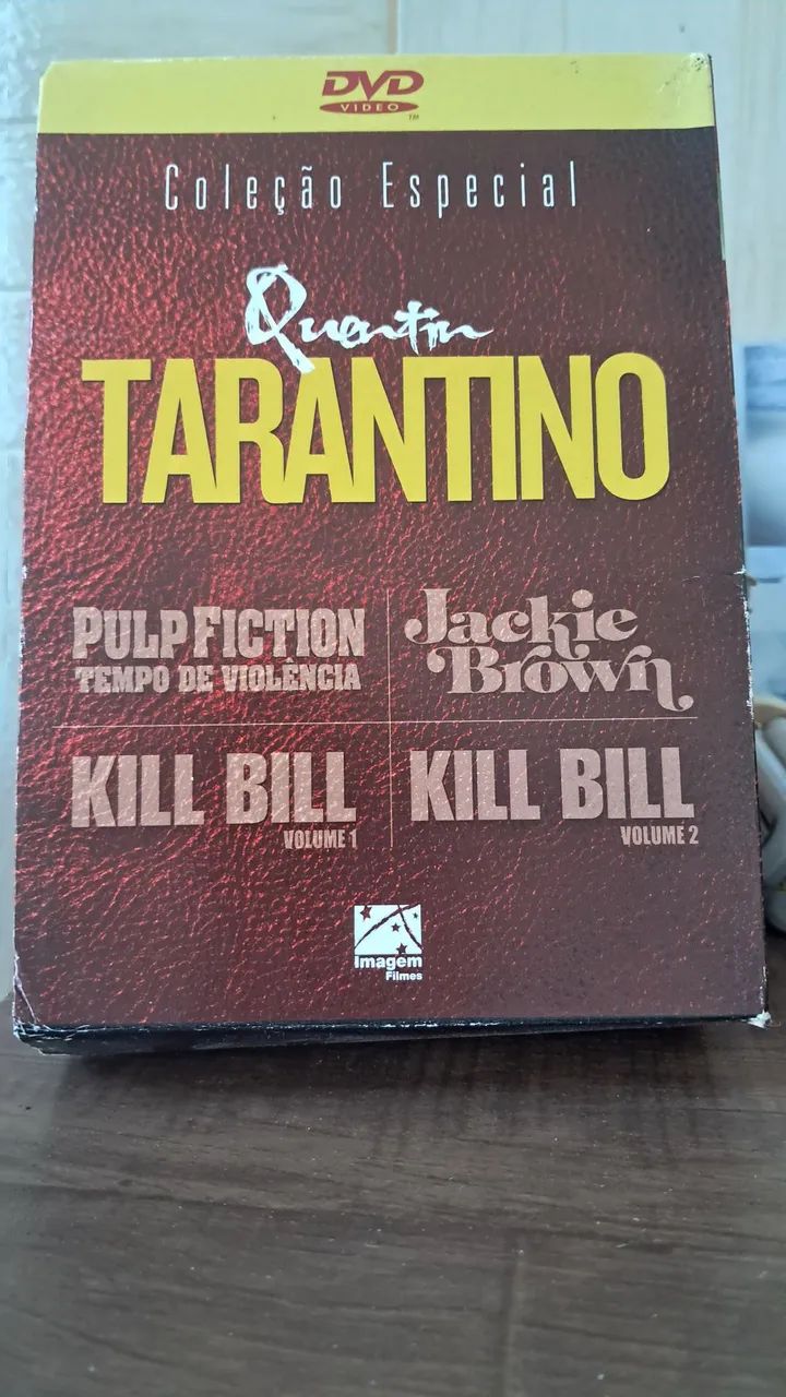 Box 4 dvds Quentin Tarantino