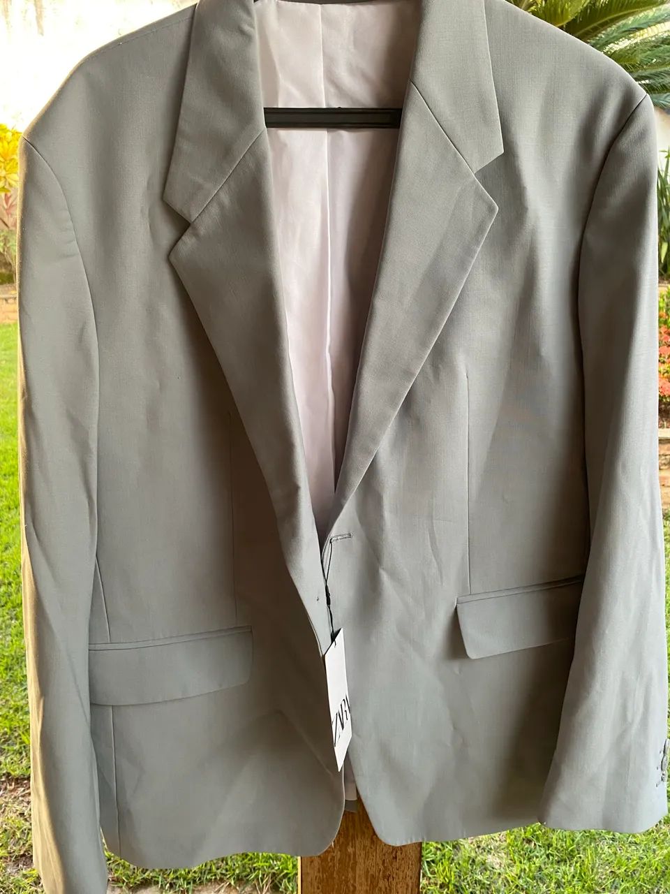 Blazer novo na cor cinza  - Foto 2