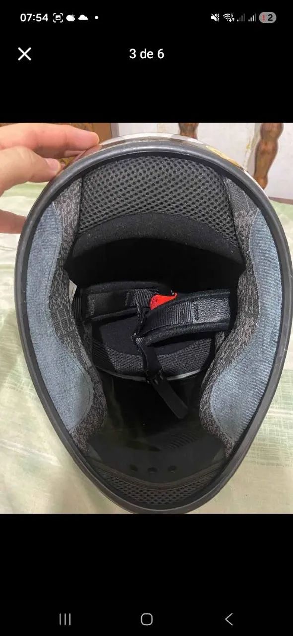 Capacete masculino  - Foto 2