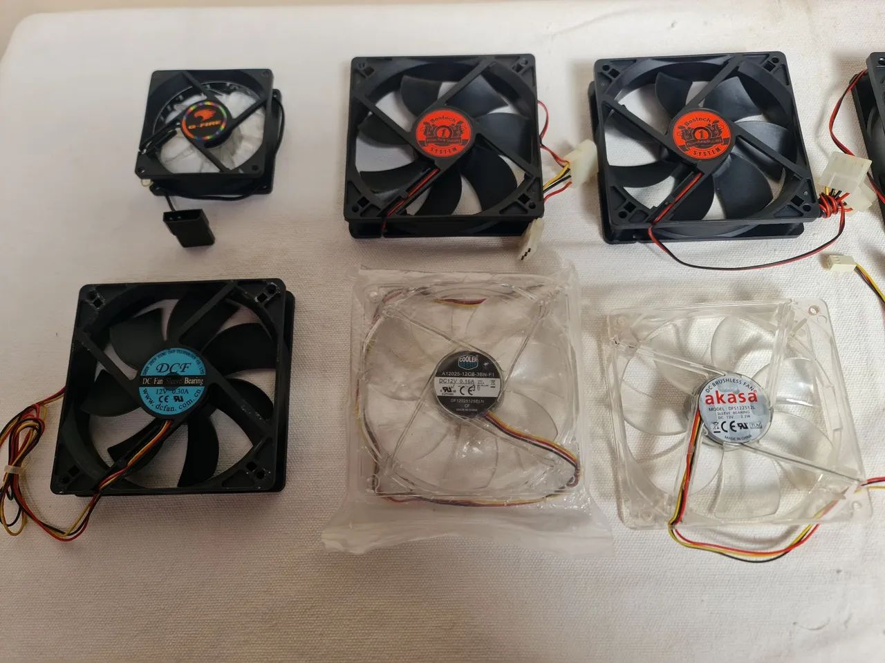 Vendo Fans (ventoinhas) de 120mm e 80mm para computador - Foto 5