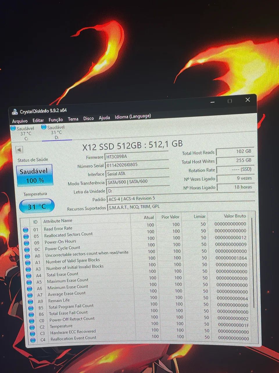 SSD sata 512GB - Foto 4