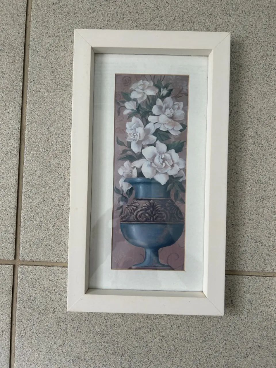 Par Quadros de Flor - 35cm X 18cm (cada)