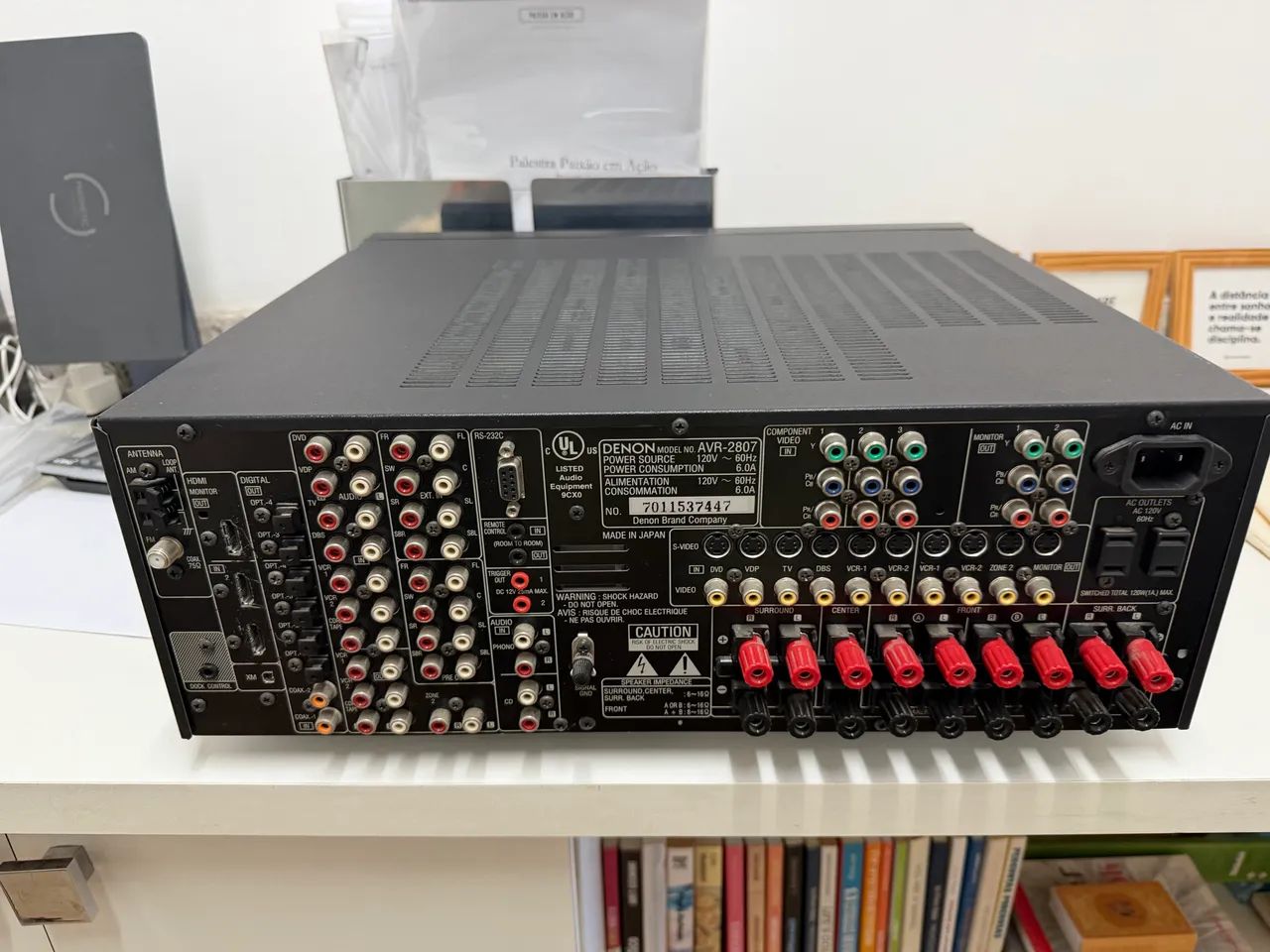 Receiver Denon AVR 2807 - Foto 3