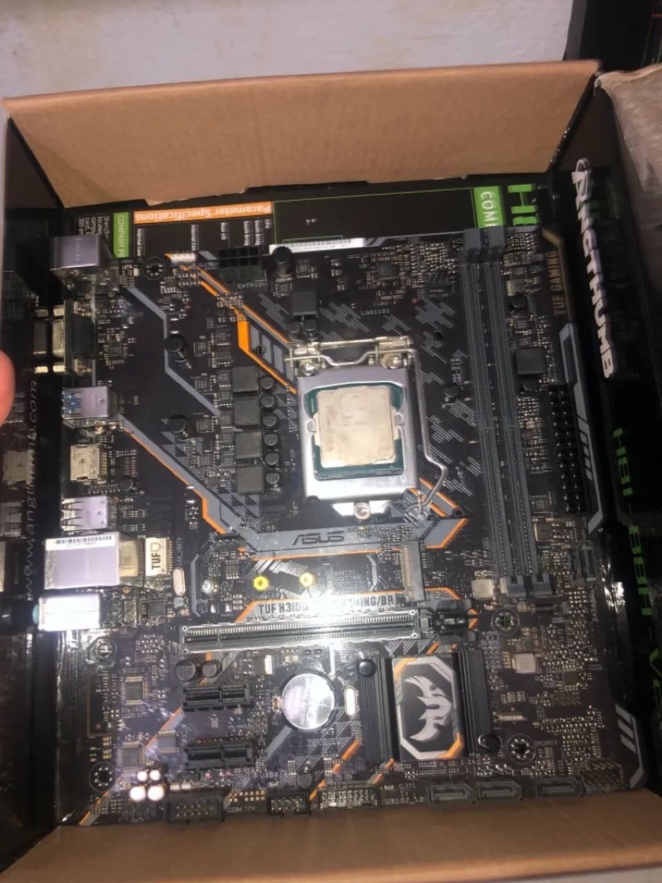 Kit processador e placa mãe  - Foto 2