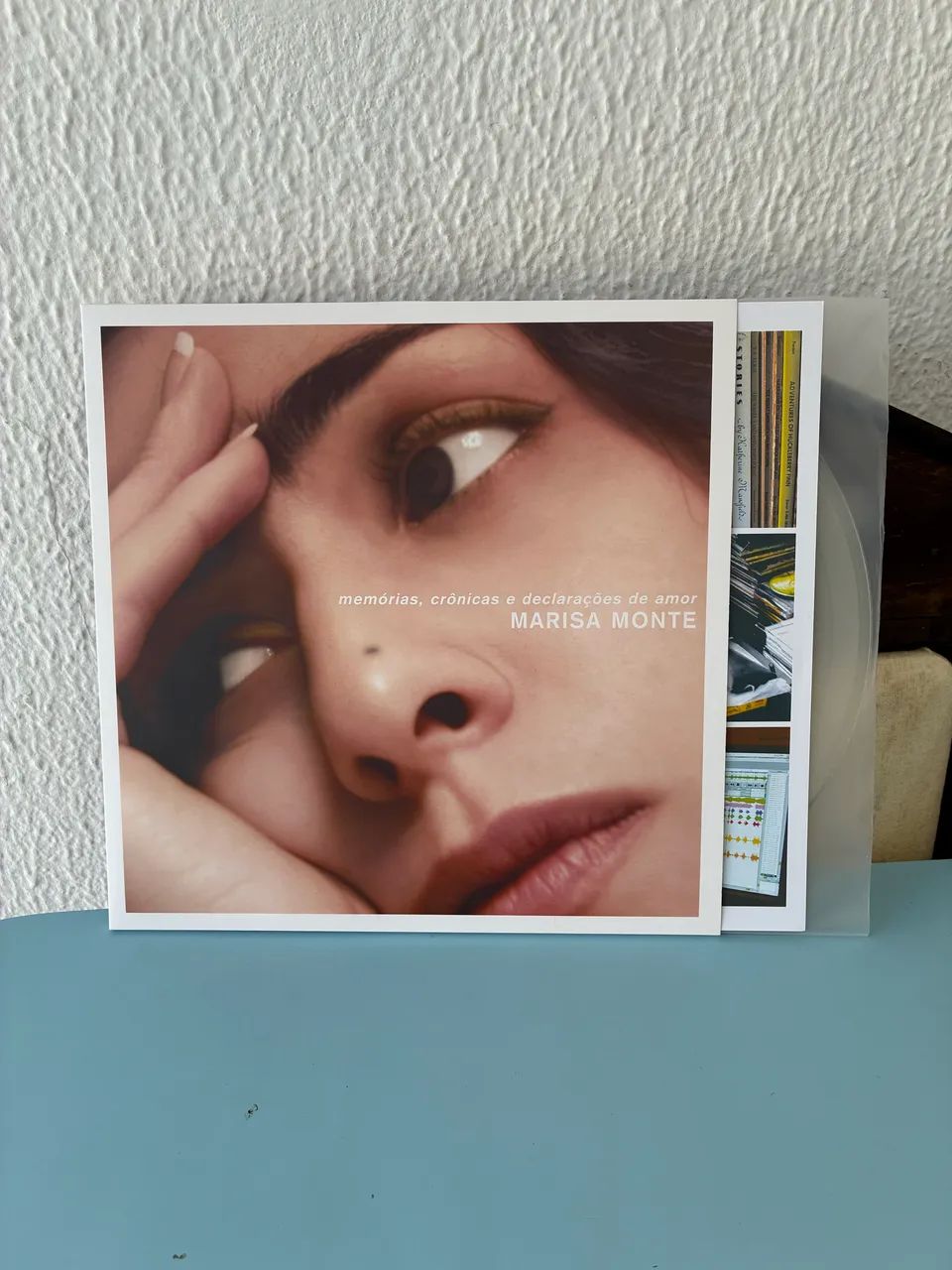 Vinil Marisa Monte - Memórias, crônicas e declarações de amor