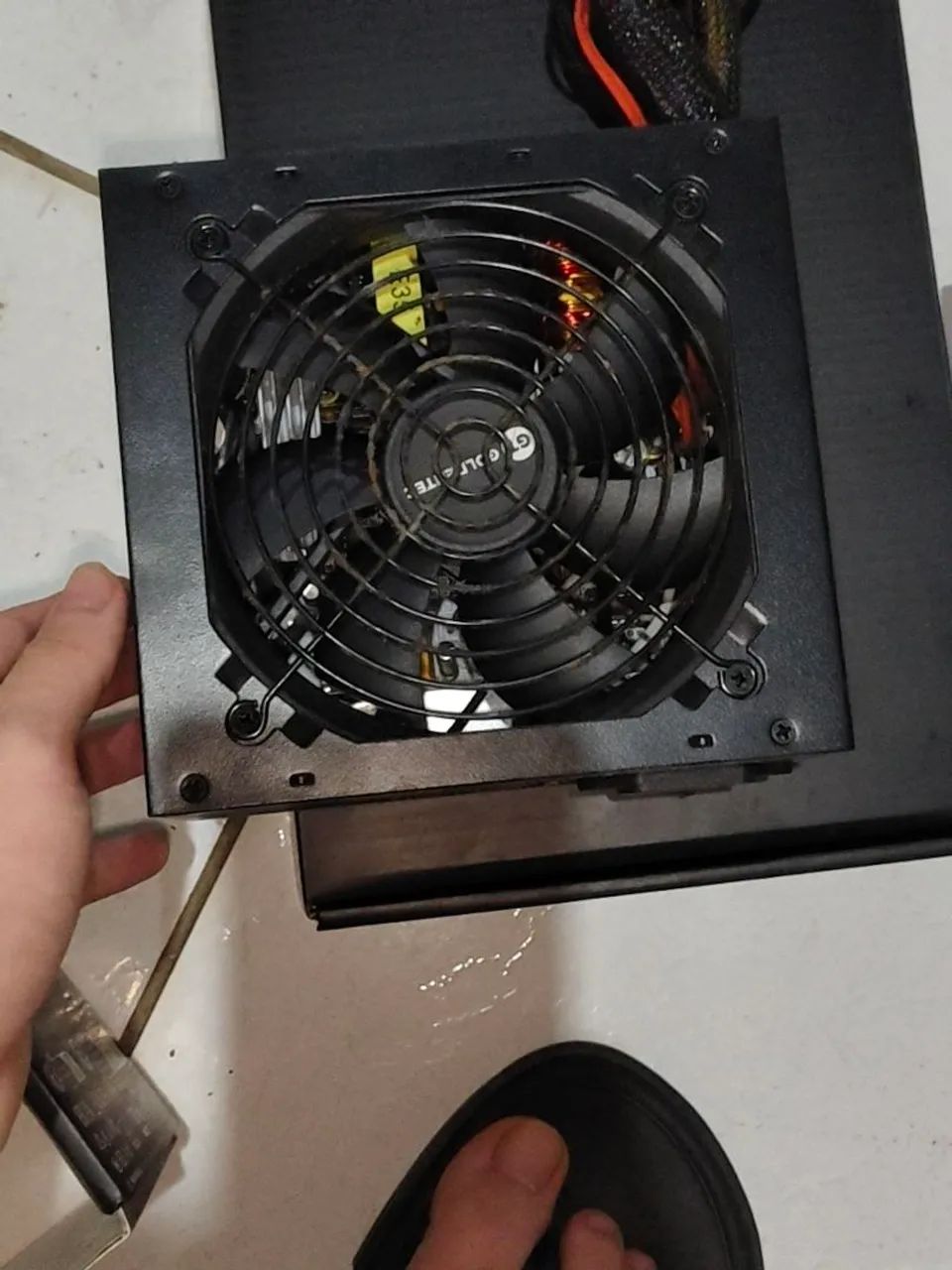 Fonte 500w goldentec real atx - Foto 3