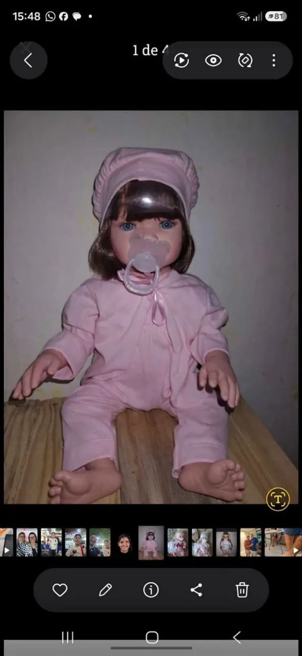 Boneca bebê reborn - Foto 2