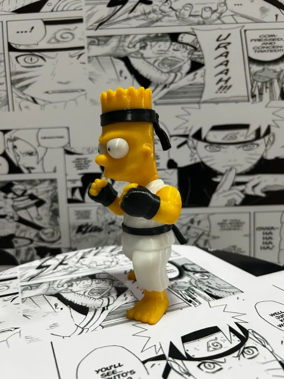 Bart Simpson, impressão 3d - Foto 6