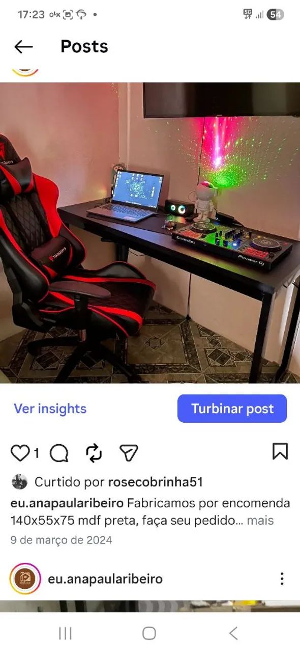 Mesas Gamer grandes novas - Foto 2