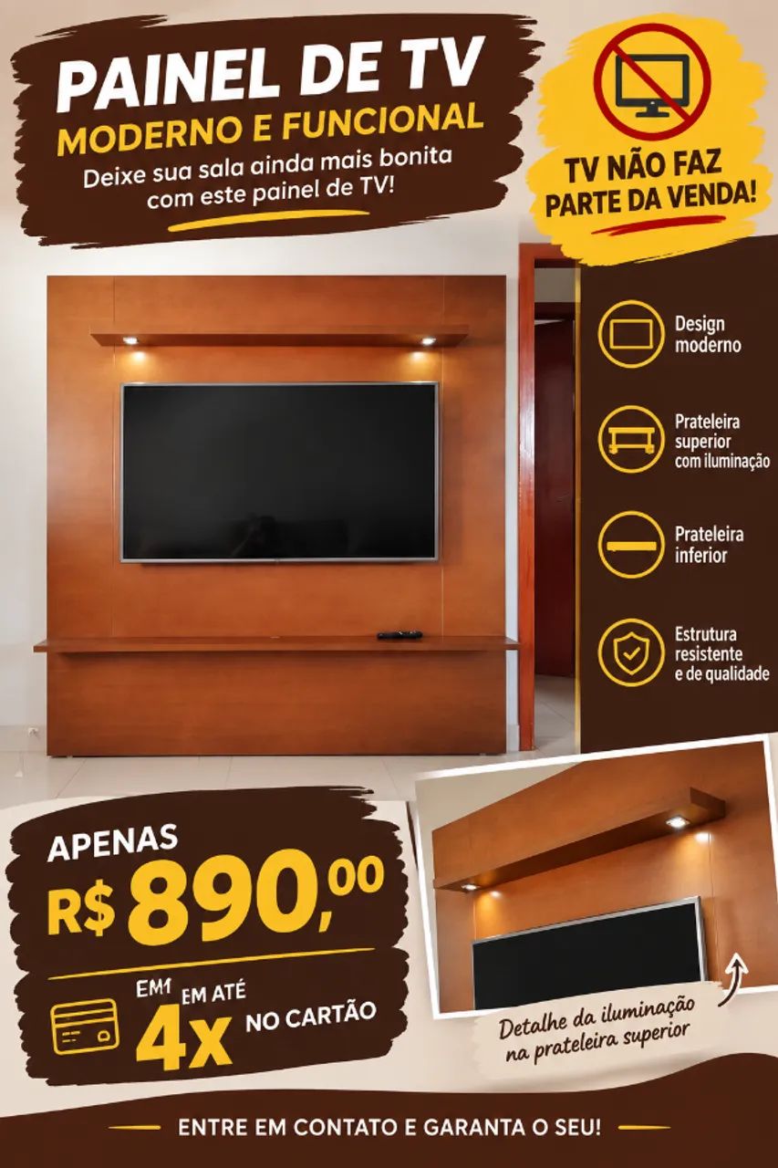 Painel de TV