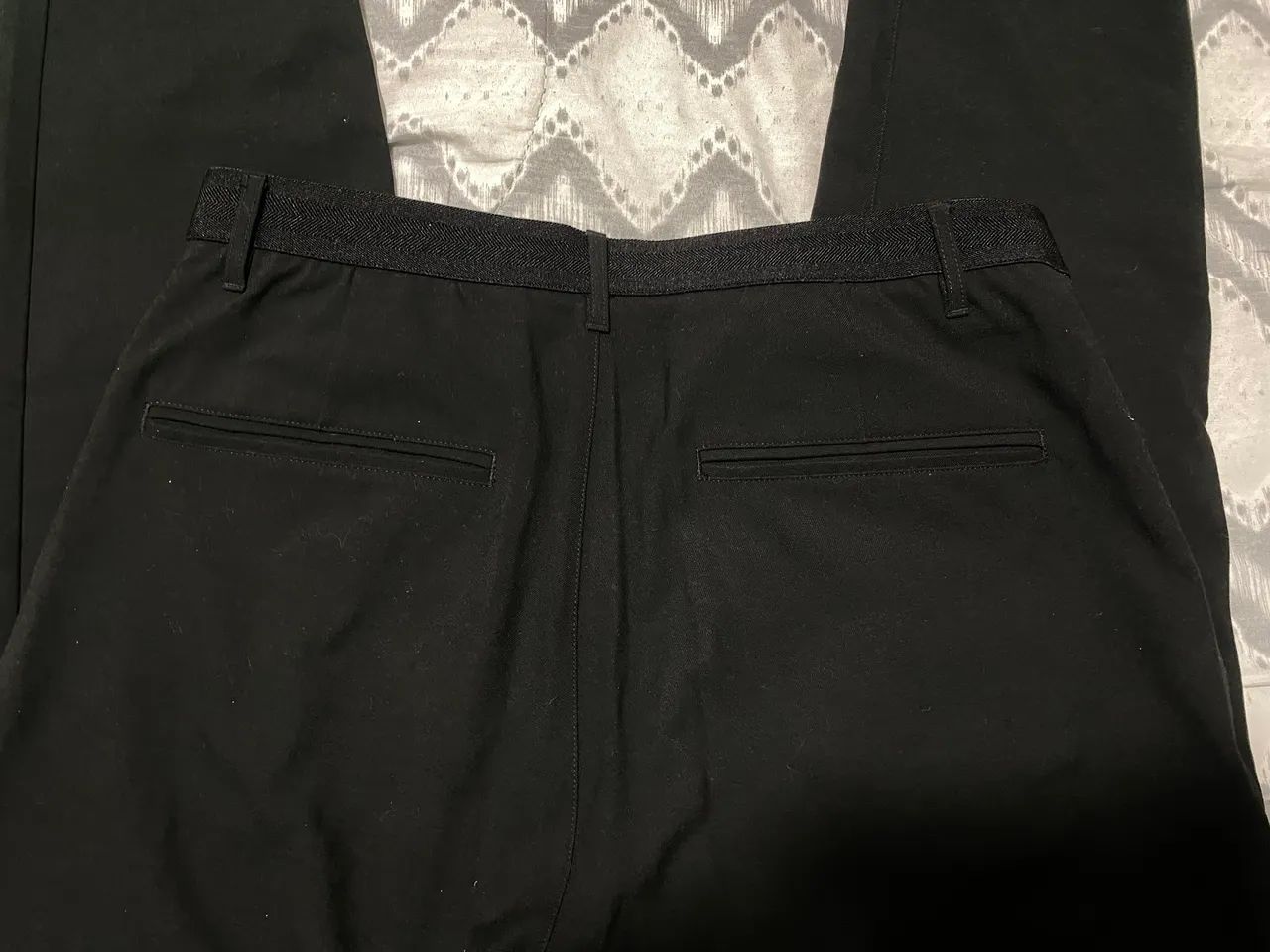 Calça social preta tamanho 42 - Foto 3