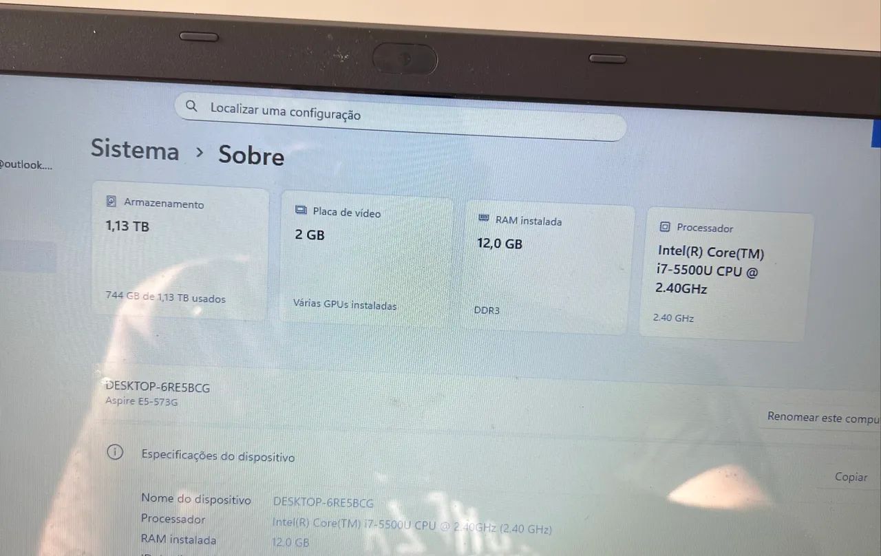 Notbook acer core i7 - Foto 4