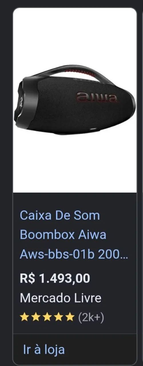 Caixa de som bombox - Foto 2
