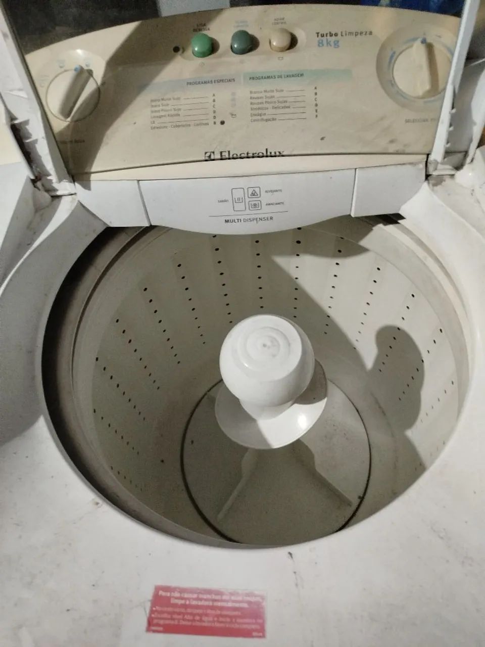 Vendo máquina Eletrolux 8kg - Foto 2