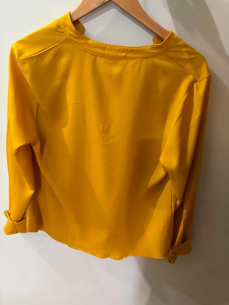 Camisa Social Amarela - Foto 2