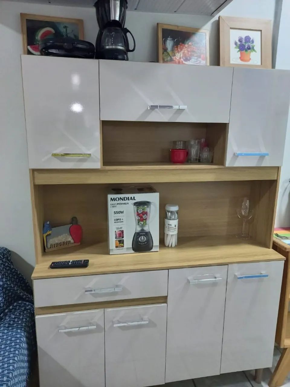 Kitnet 1 qt Boa Vista tot. mobil. Com AR -  Rua do Hospício- Boa Vista - (Sem garagem)* - Foto 4