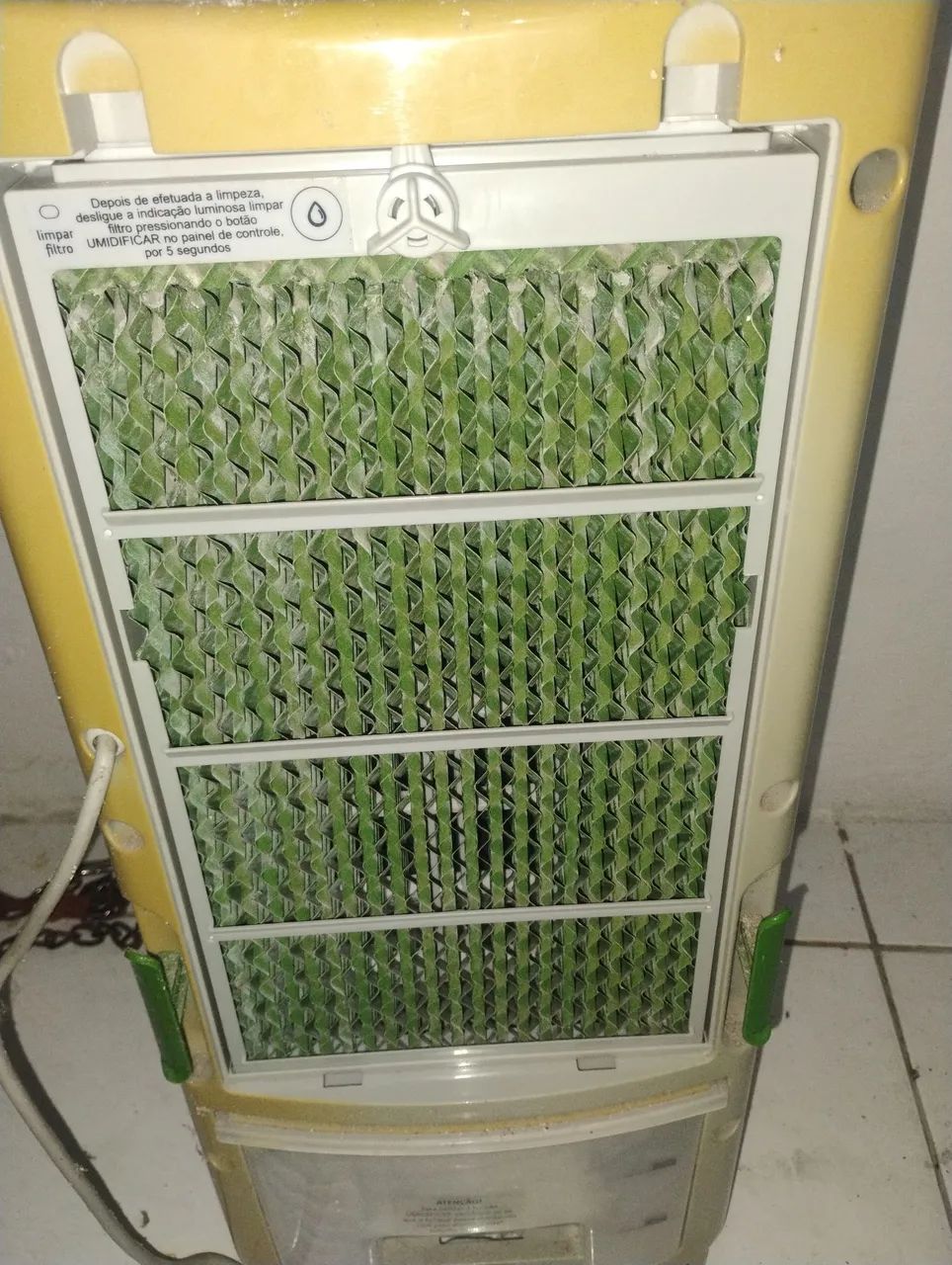 Umidificador de ar a base de água e gelo  - Foto 3