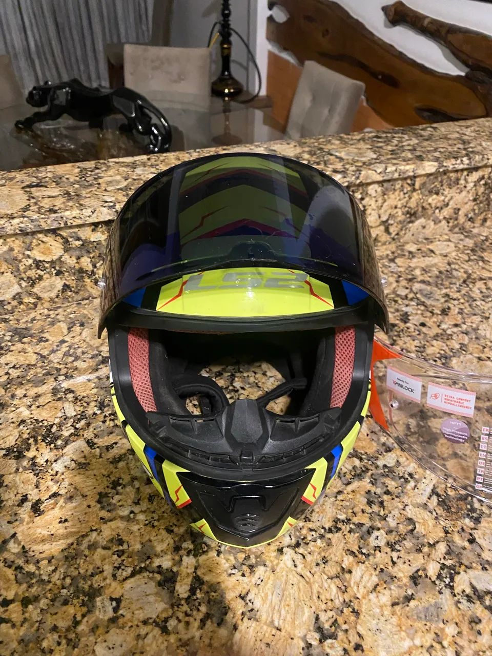 Capacete Alex Barros  - Foto 4