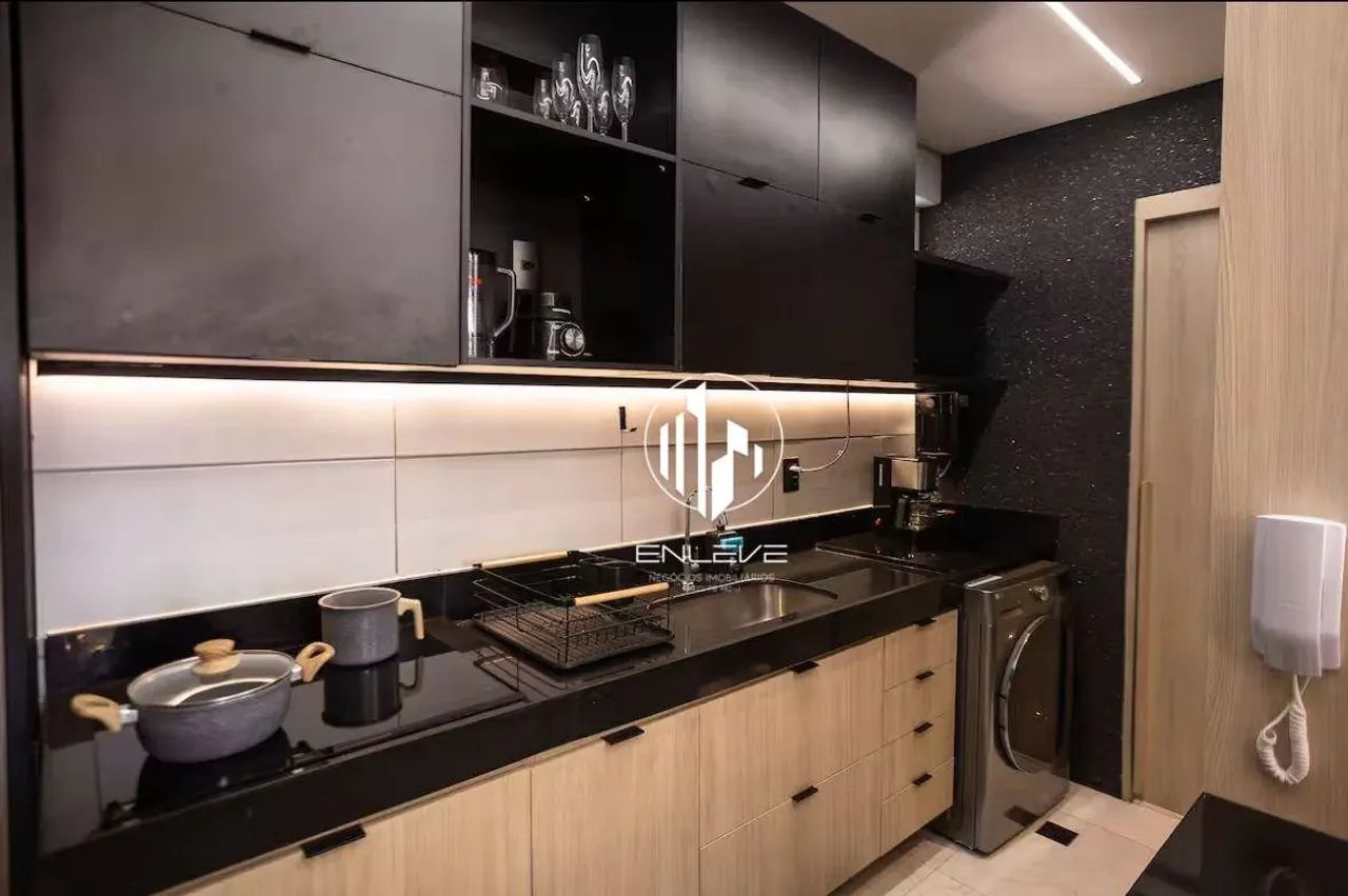 Apartamento com 1 Quarto Todo Mobiliado e Decorado - Foto 4
