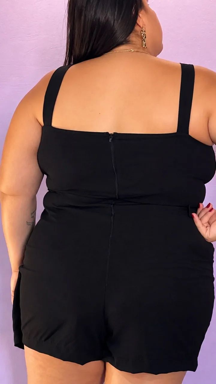 Macaquinho Plus Size - Foto 3