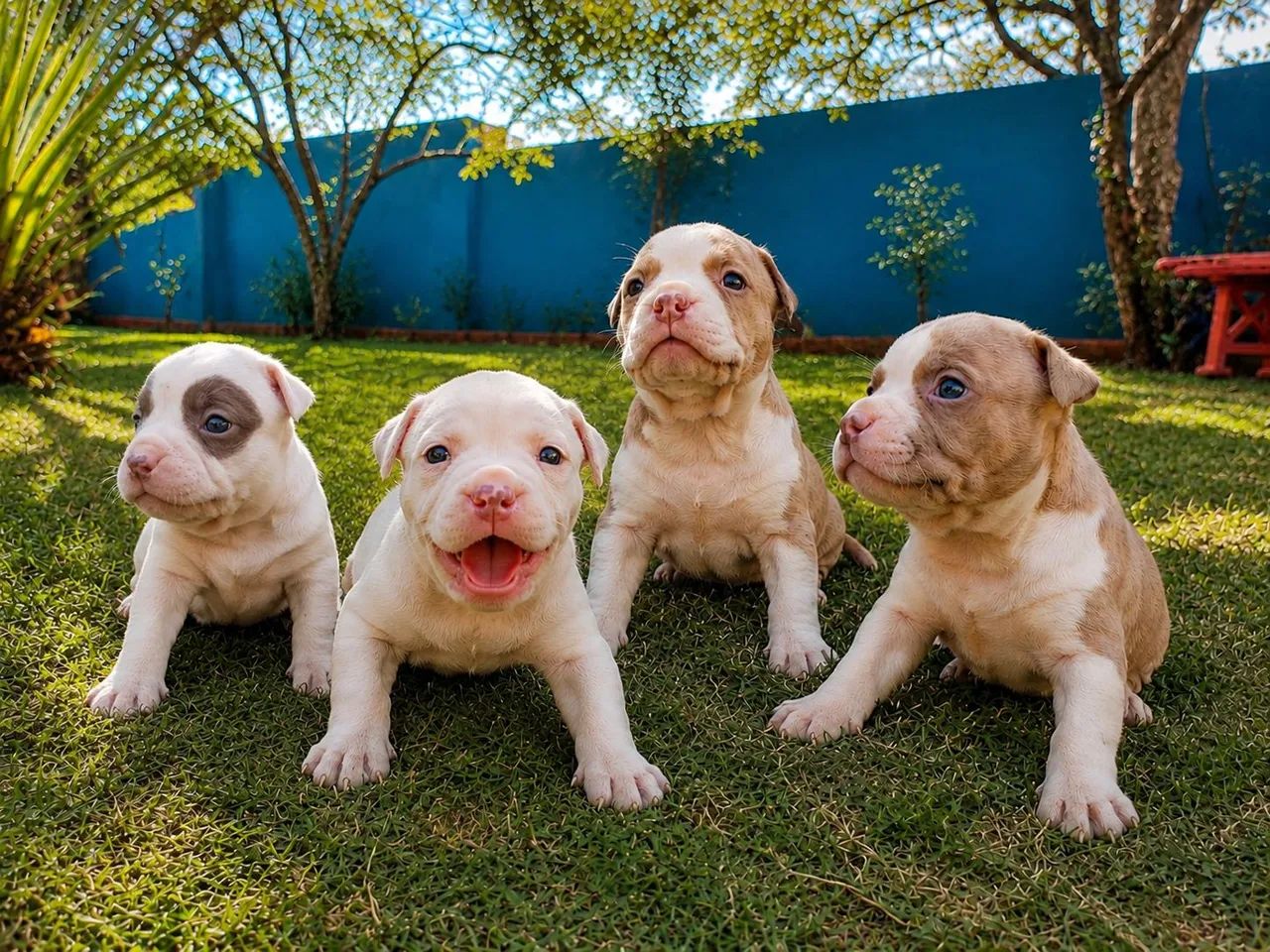 Filhotes de American bully disponível R$1500 Fêmeas R$1400 Macho - Foto 2