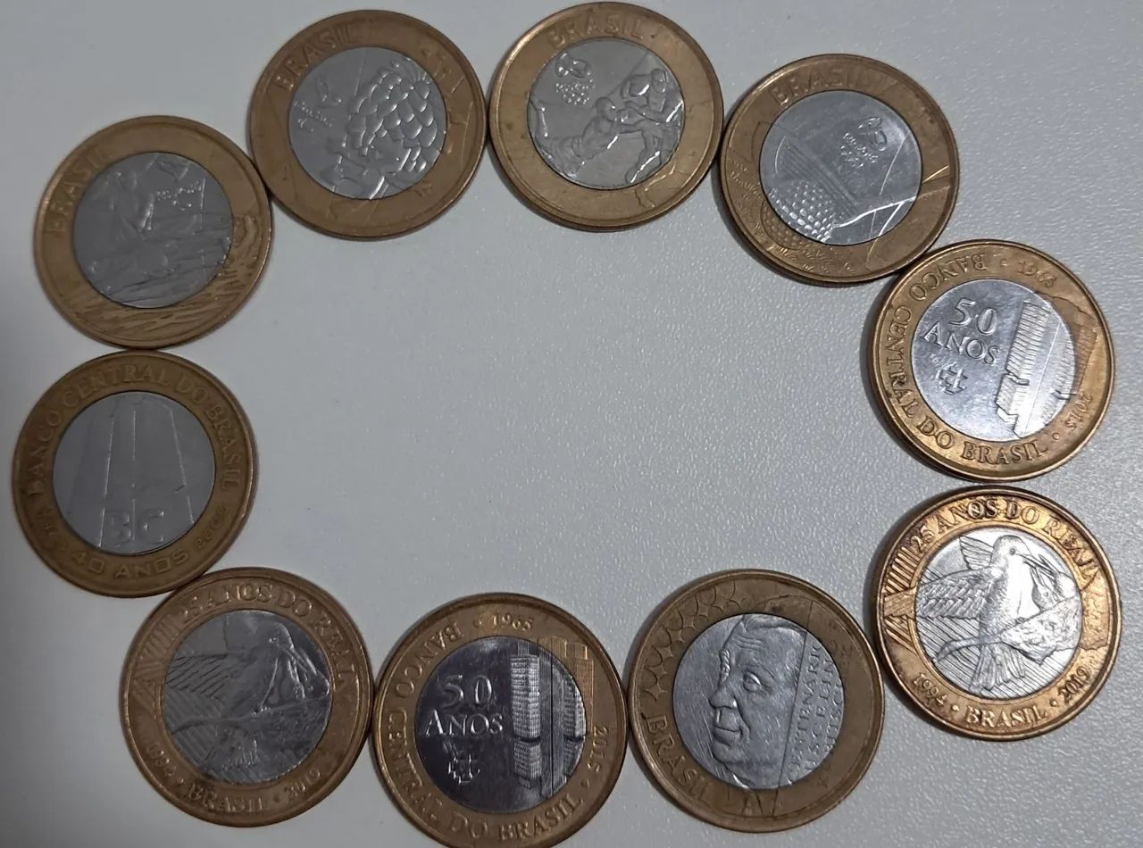 Coleção de moedas 