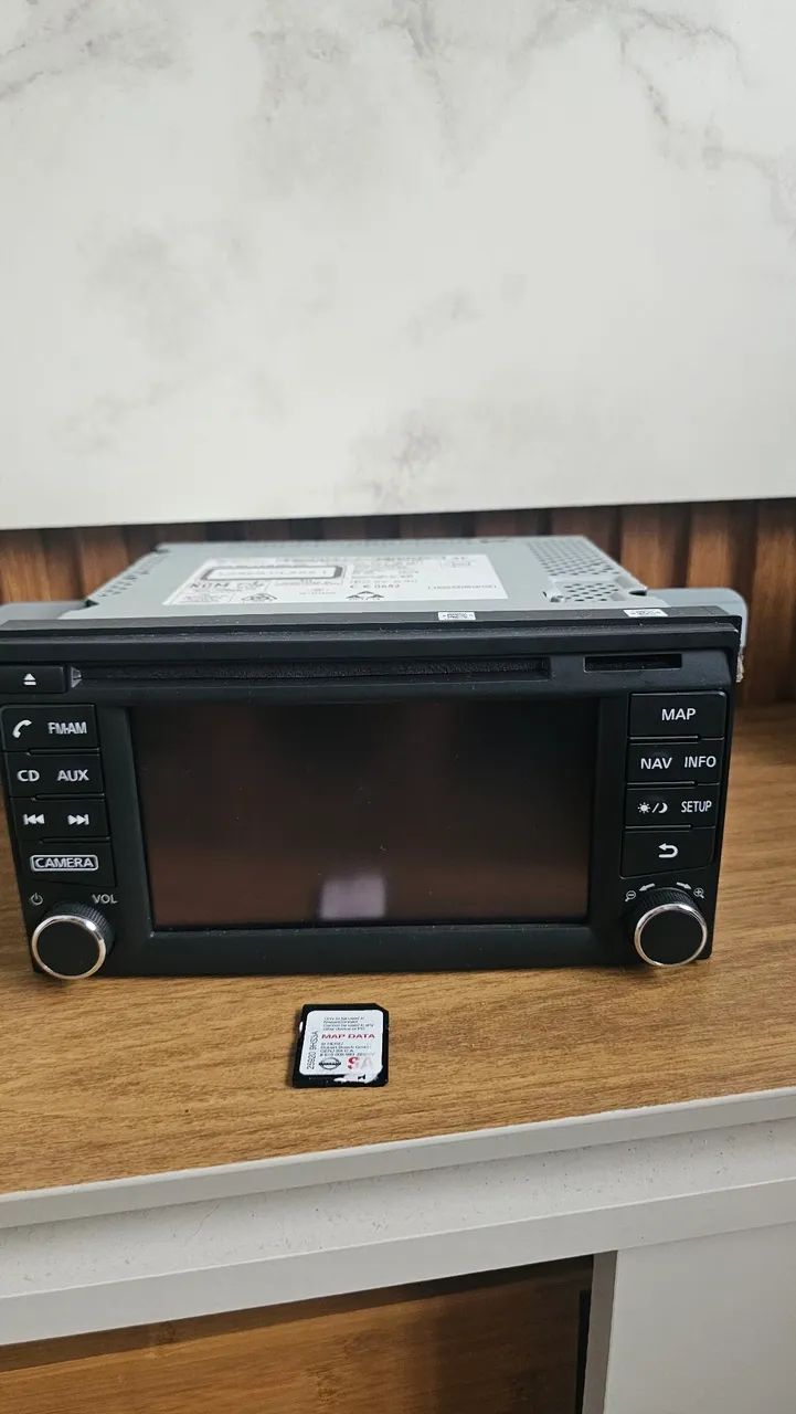 Central multimídia do sentra 2018 - Foto 3