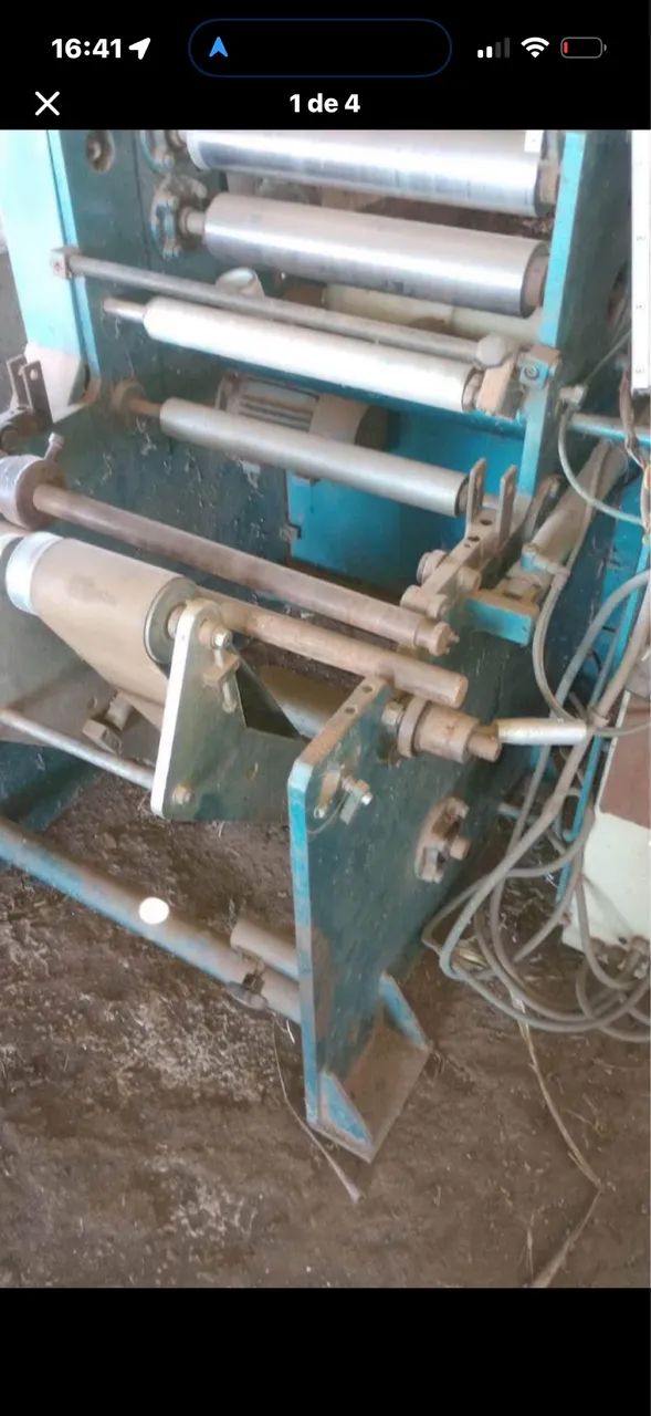 Rebobinadora de Strech para jumbo de 50kg  - Foto 2