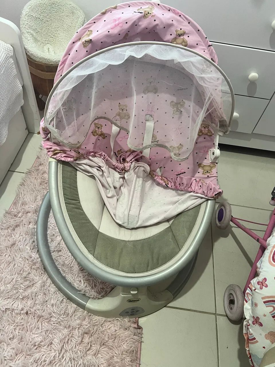 Cadeirinha balança e toca  - Foto 3
