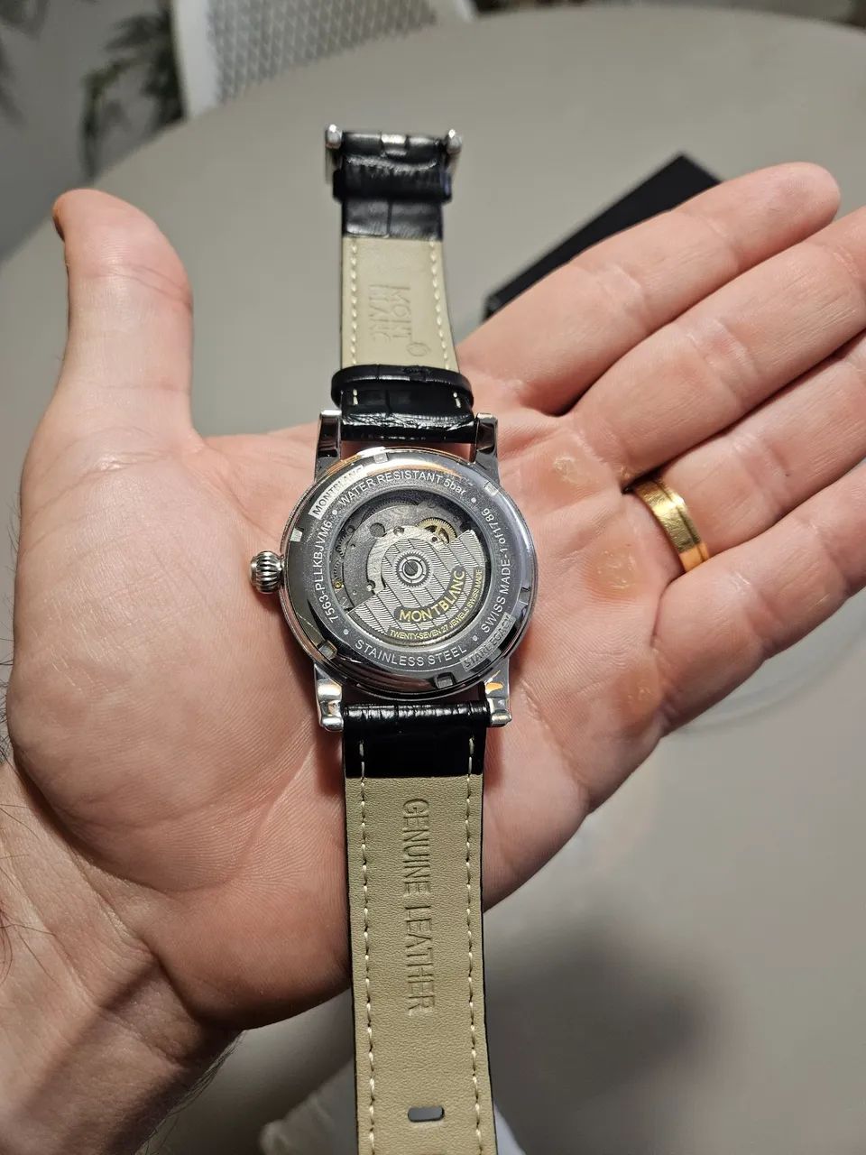 NOVO (Sem Uso) Relógio Montblanc Fases da Lua (super clone) Automático  - Foto 5