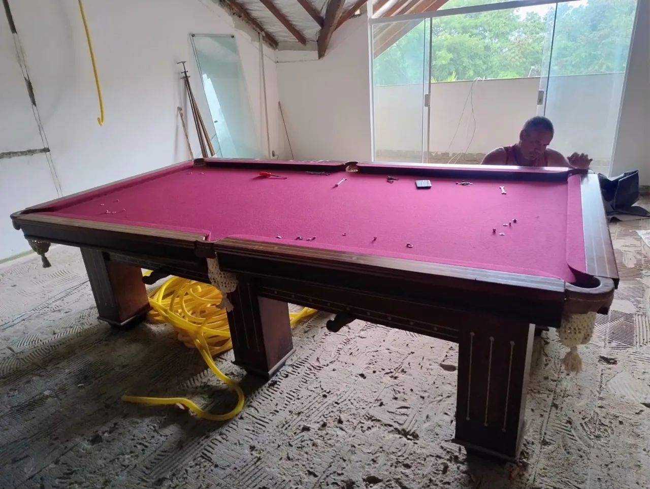 VENDO MESA DE SINUCA BILHAR 