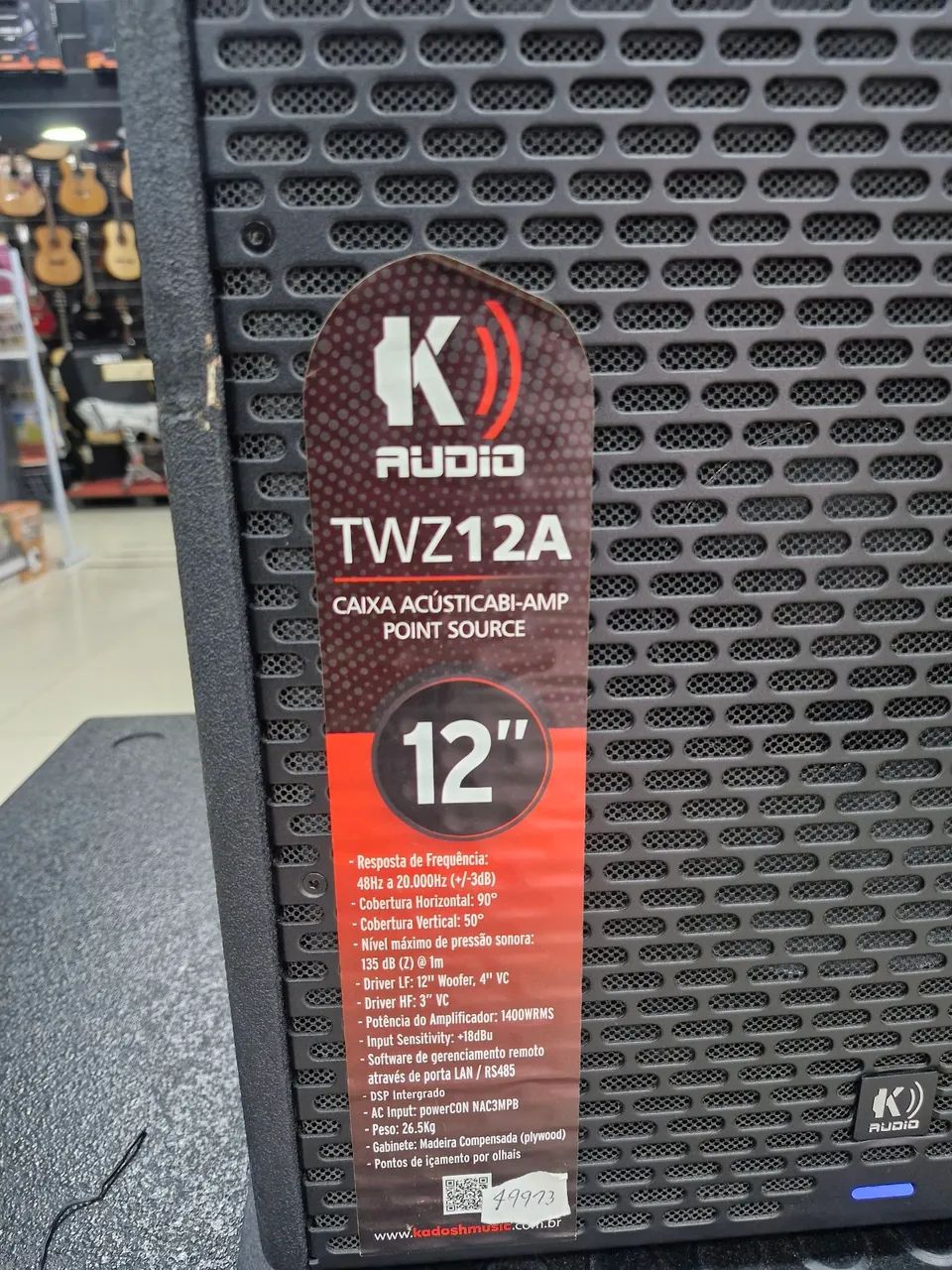 K AUDIO CX TWZ 12A 1400W 135dB  - Foto 5