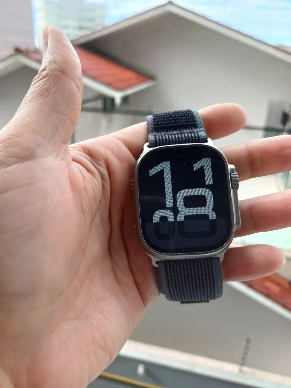 SMARTWATCH ULTRA COM PULSEIRA EXTRA hk10