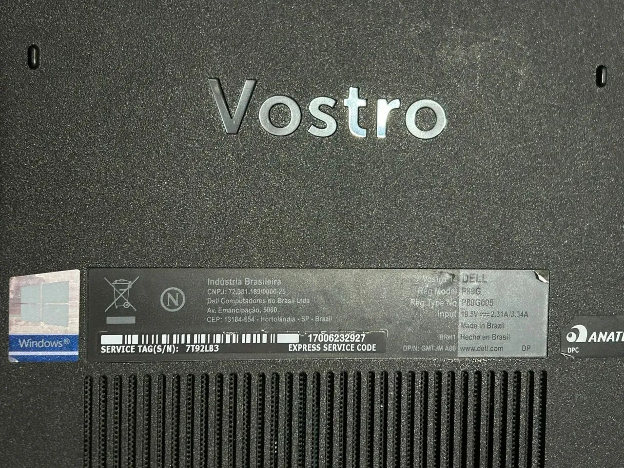 Dell vostro P89g, i5, 8gb de ram, ssd - Foto 3