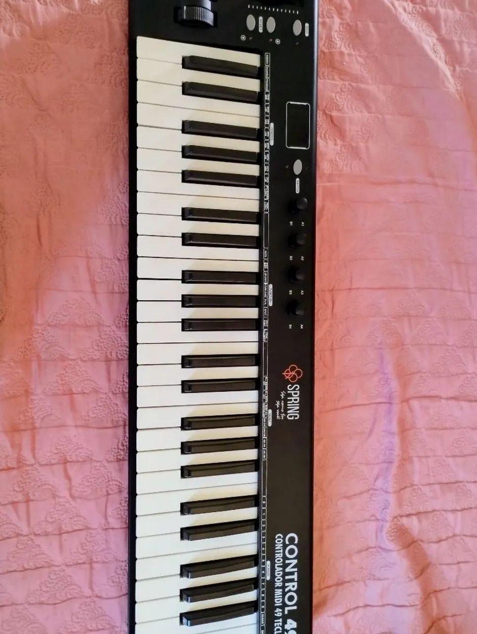 Teclado Controlador MIDI Spring Control 49 teclas - Instrumentos