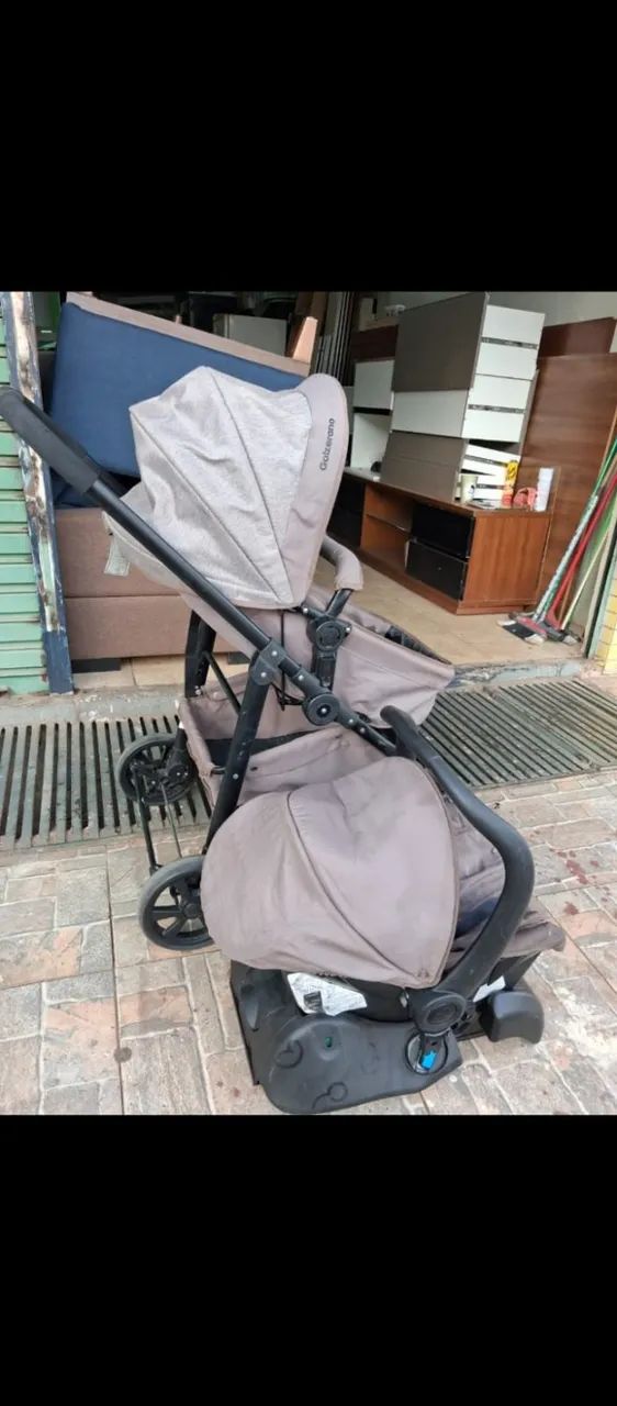 Carrinho de Bebê com Bebê Conforto  - Foto 5