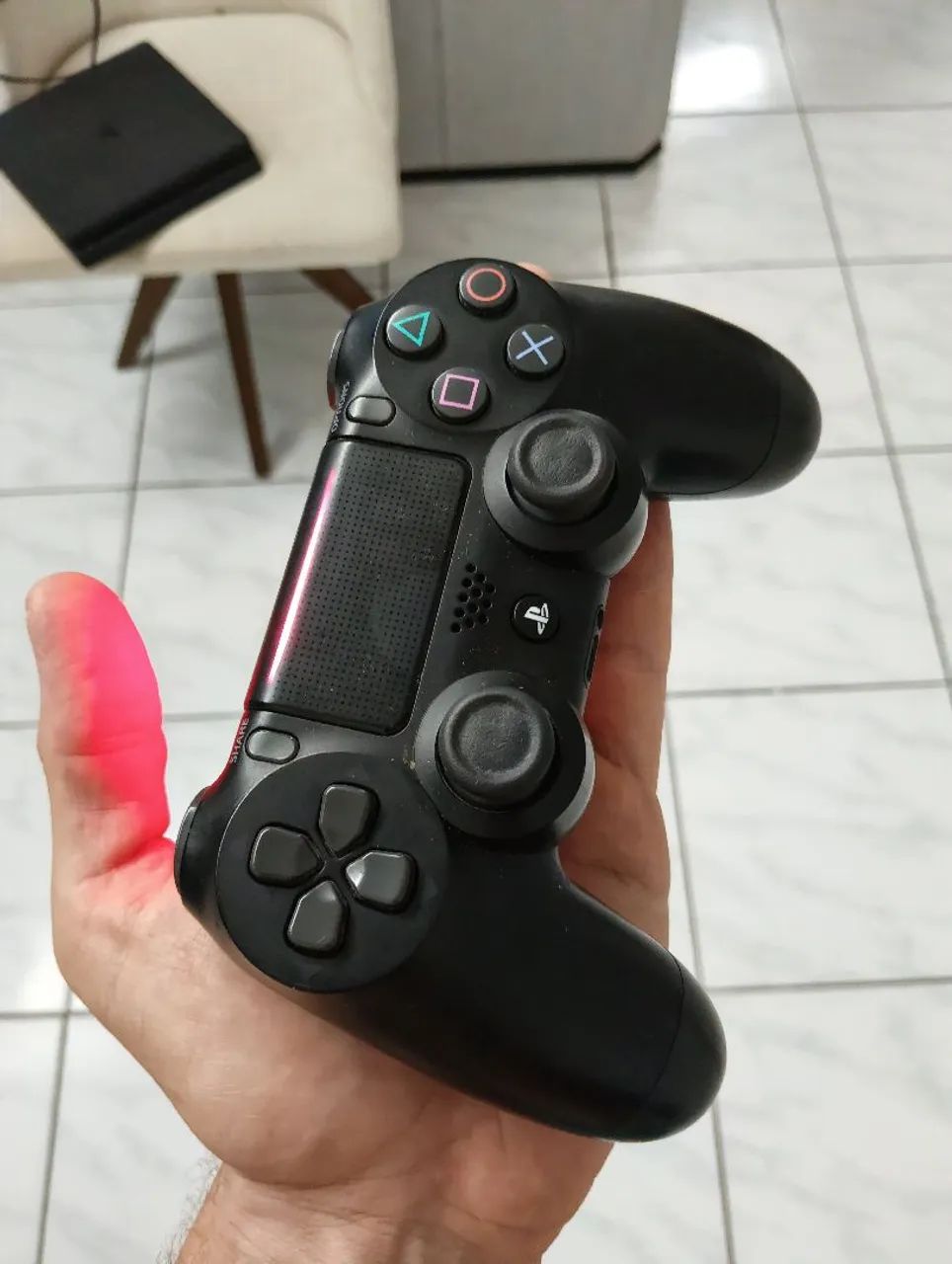 Ps4 slim 1 controle 7 jogos - Foto 2